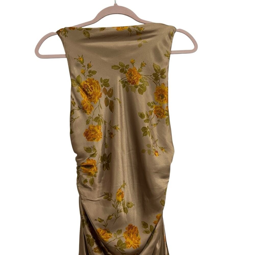 NWT NEW Reformation Anaiis Silk Dress - Picture 4 of 11